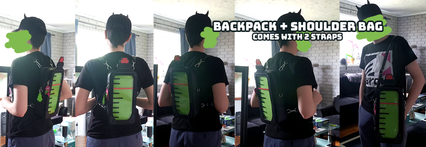 examples of wearing the bag